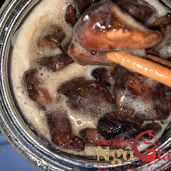 100ml Phổi Ngựa Bạch Ngâm Mật Ong Chính Hãng NGÔ GIA 9 Phổi ngựa bạch ngâm mật ong 4