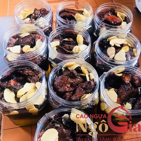 100ml Phổi Ngựa Bạch Ngâm Mật Ong Chính Hãng NGÔ GIA 7 Phổi ngựa bạch ngâm mật ong