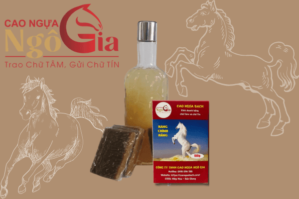 6 Cách Ăn Cao Ngựa Bạch Hiệu Quả Tốt Nhất 3 Cao ngựa bạch ngâm rượu