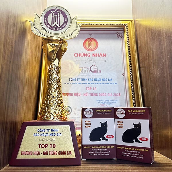 Cao Mèo Đen NGÔ GIA Chính Hãng Nguyên Chất Giá 450.000đ 14 Cao mèo 5