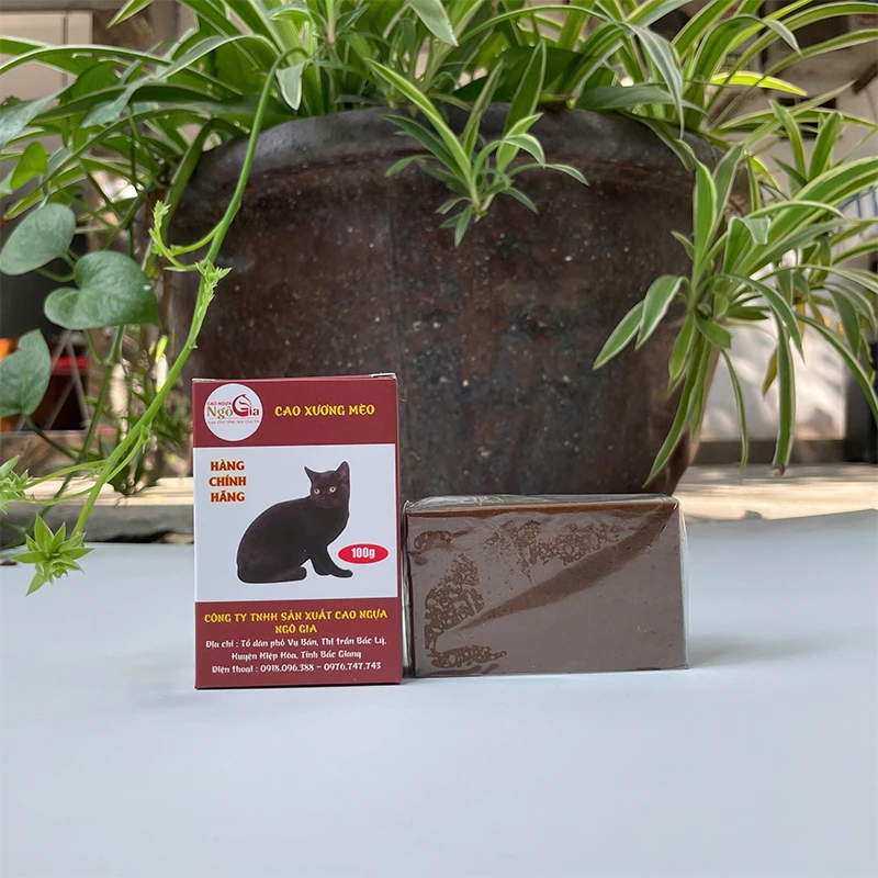 Cao Mèo Đen NGÔ GIA Chính Hãng Nguyên Chất Giá 450.000đ 12 Cao mèo