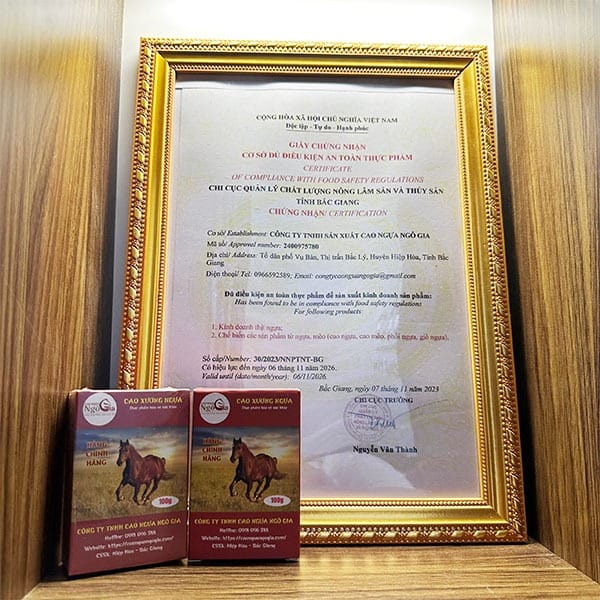 Cao Ngựa Thường NGÔ GIA Xương Nguyên Chất Giá 300K 20 Cao ngựa thường 2