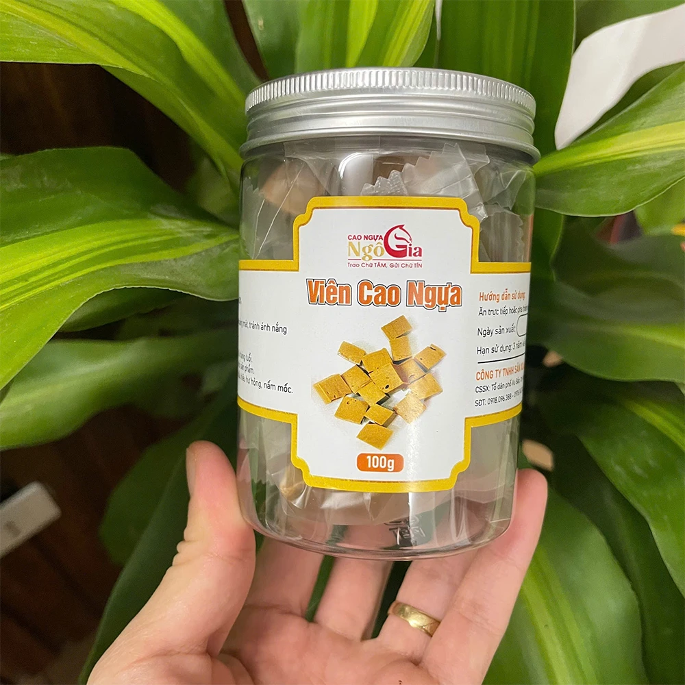 1 Lạng Cao Ngựa Thường Cắt Sẵn Đóng Hộp Tiện Sử Dụng 14 Cao ngựa thường cắt sẵn