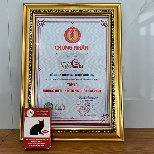 Giá Cao Xương Mèo Đen NGÔ GIA Bao Nhiêu Tiền 1 Lạng? 1 Giá cao mèo