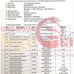 Kiểm nghiệm cao ngựa Ngô Gia