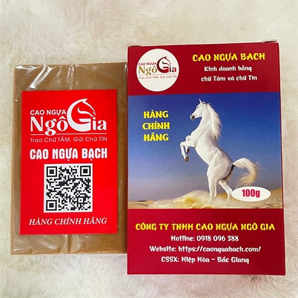 Cách Nhận Biết Cao Ngựa Bạch Thật Chuẩn 100% Chính Hãng 6 Cao ngựa Ngô Gia