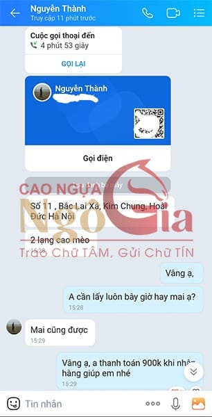 Cao Ngựa Bạch NGÔ GIA - Thương Hiệu Nổi Tiếng Quốc Gia 16 Feedback của khách hàng về cao ngựa Ngô Gia