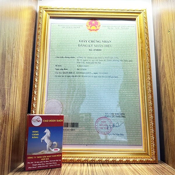 Cao Ngựa Bạch Mắt Đỏ Nguyên Chất Chính Hãng Giá 1.2tr 6 Cao ngựa bạch 5